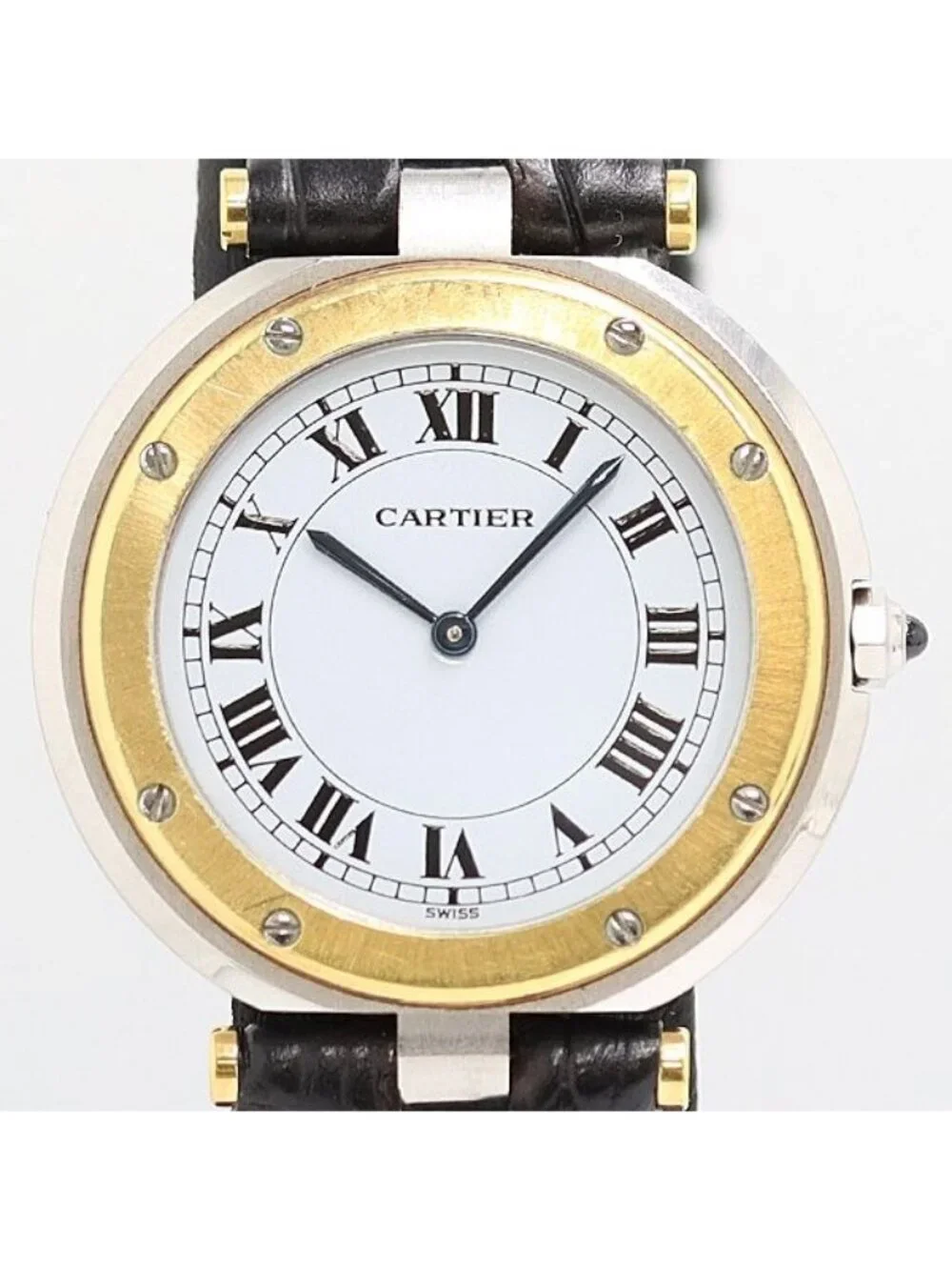 Cartier Santos Vendome White Dial Watch